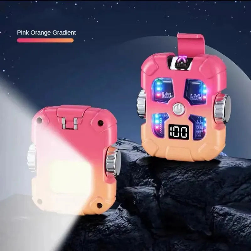 G-OUSSVE Electric Lighter Fidget Spinner lighter Waterproof Lighter with USB Rechargeable Customized Gift Birthday Gift for Boyfriend