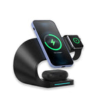 GIVBRO Magnetic Wireless Charger Three -in -one Fast Filling Apple Mobile Phone/Headset/Iwatch