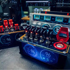 Table Setup, USB Blockchain Docking Station, Hub Extender, Atmosphere Lamp, Desktop Punk Decoration