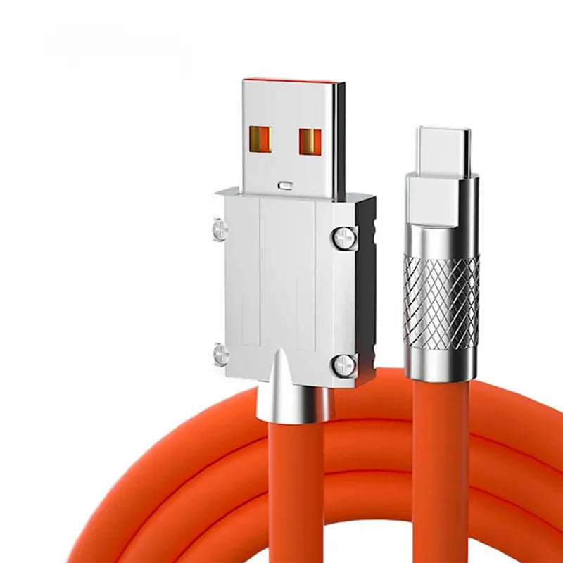 120W Super Fast Charging Data Cable Type-c Lightning Micro for Android iPhone Phones
