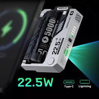 5000mAh Tactical Replaceable Battery Module Power Bank Charger – Compact and Portable