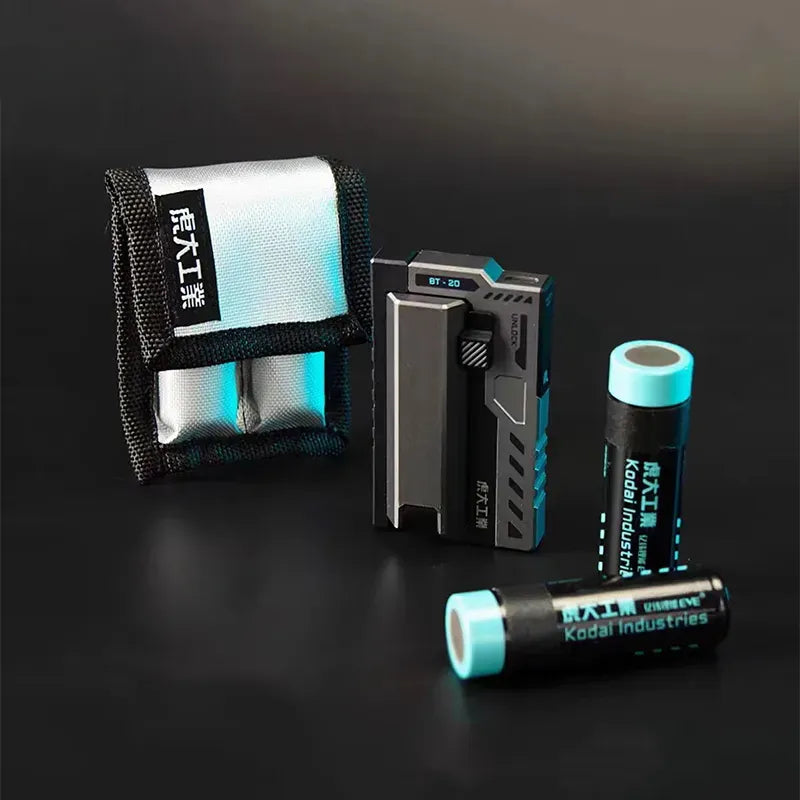 Interchangeable Power Bank, Tactical Interchangeable Battery Mobile Power Module, Battery Charger
