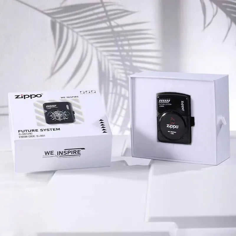 Lighter Fluid Insert Windproof Lighter - Refillable Lighter for Cigarettes Cigar Candle Pocket Lighter Fire Starter