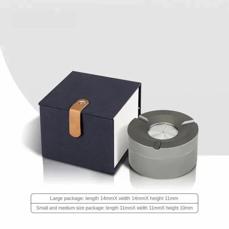Anti Ash Ashtray Stainless Steel, Office and Home Stainless Steel Ashtray