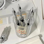 Squid deformation pen ballpoint pen creative personality decompression black technology pen press black pen