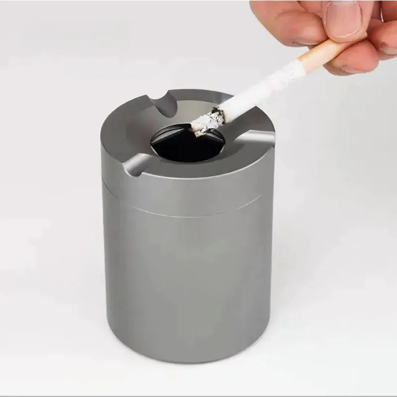 Anti Ash Ashtray Stainless Steel, Office and Home Stainless Steel Ashtray