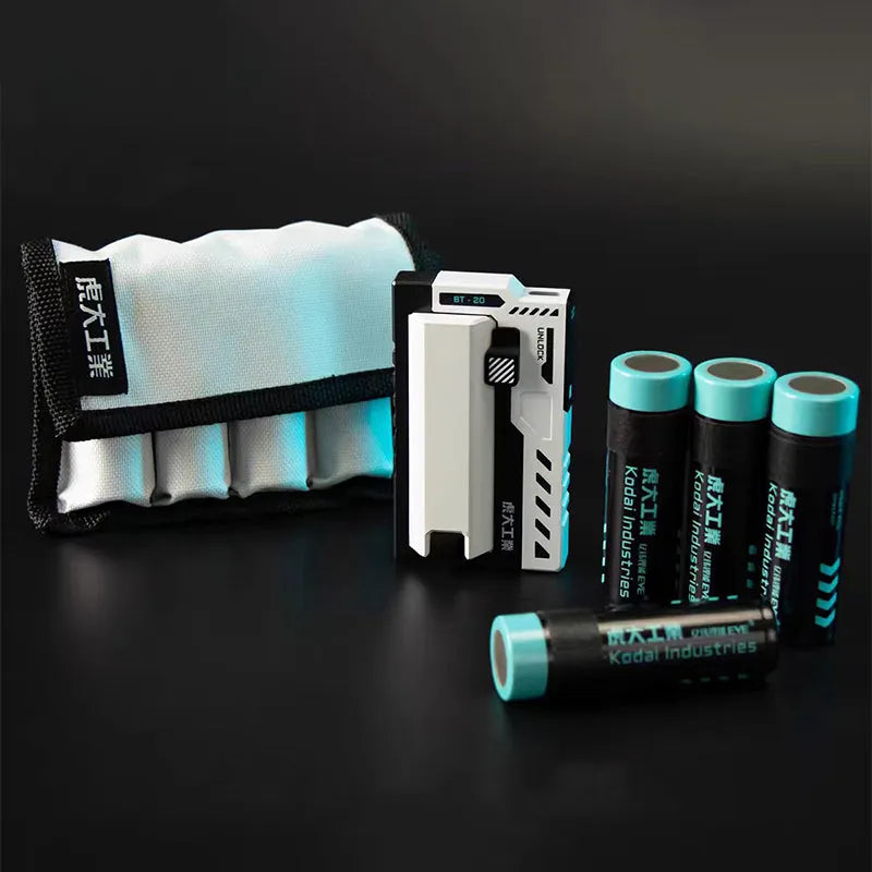 Interchangeable Power Bank, Tactical Interchangeable Battery Mobile Power Module, Battery Charger