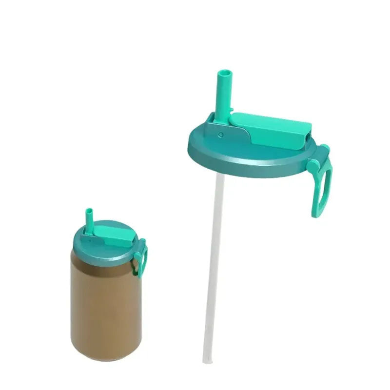 Soda Can Lids with straw, Silicone Straws Soda  Can Covers,straw soda can lid, BPA-Free, Reusable for can covers for soda, Beverage, Juice,Seltzer