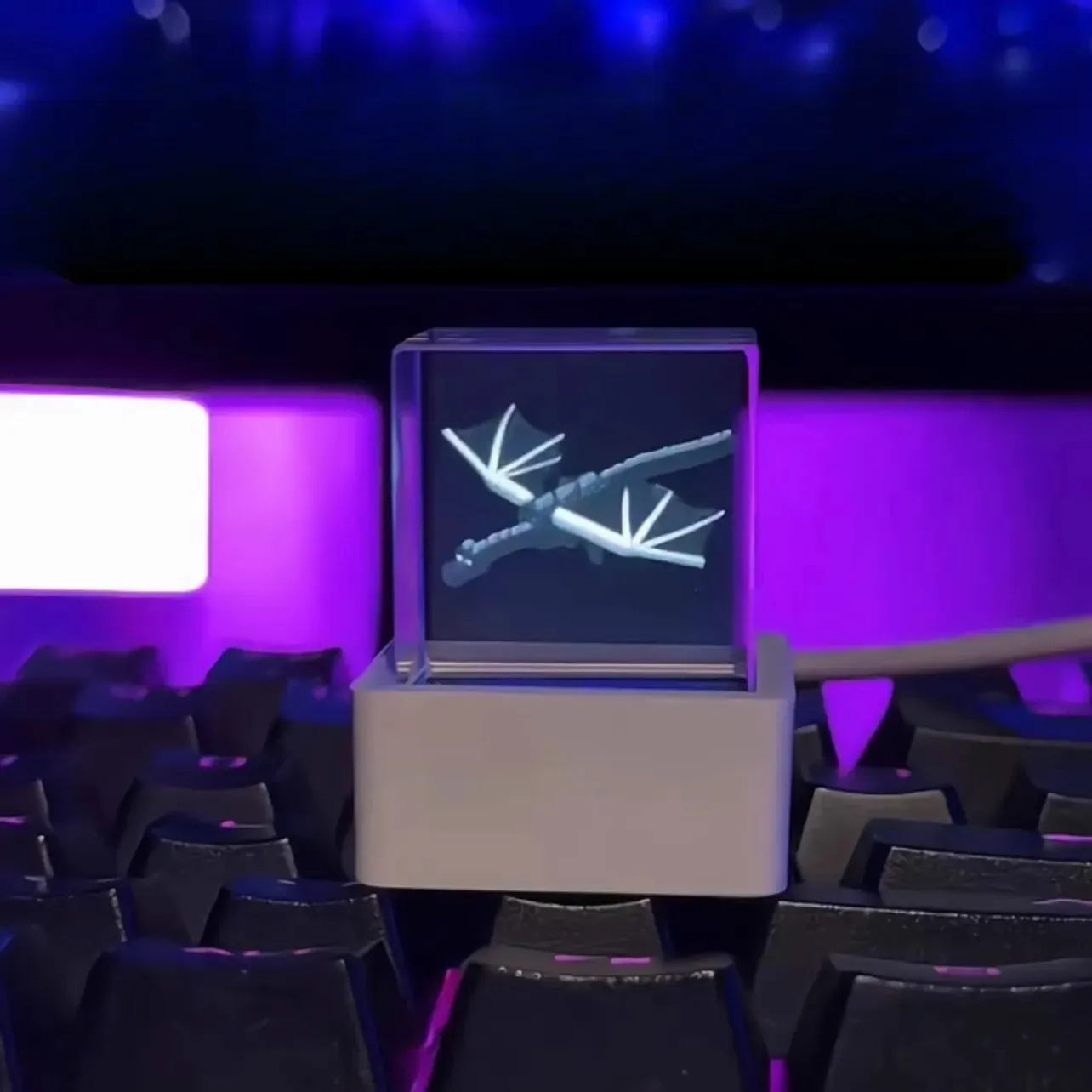 G-OUSSVE Mini transparente WiFi Wetteruhr kreative Geschenke Studenten Desktop Widget Display