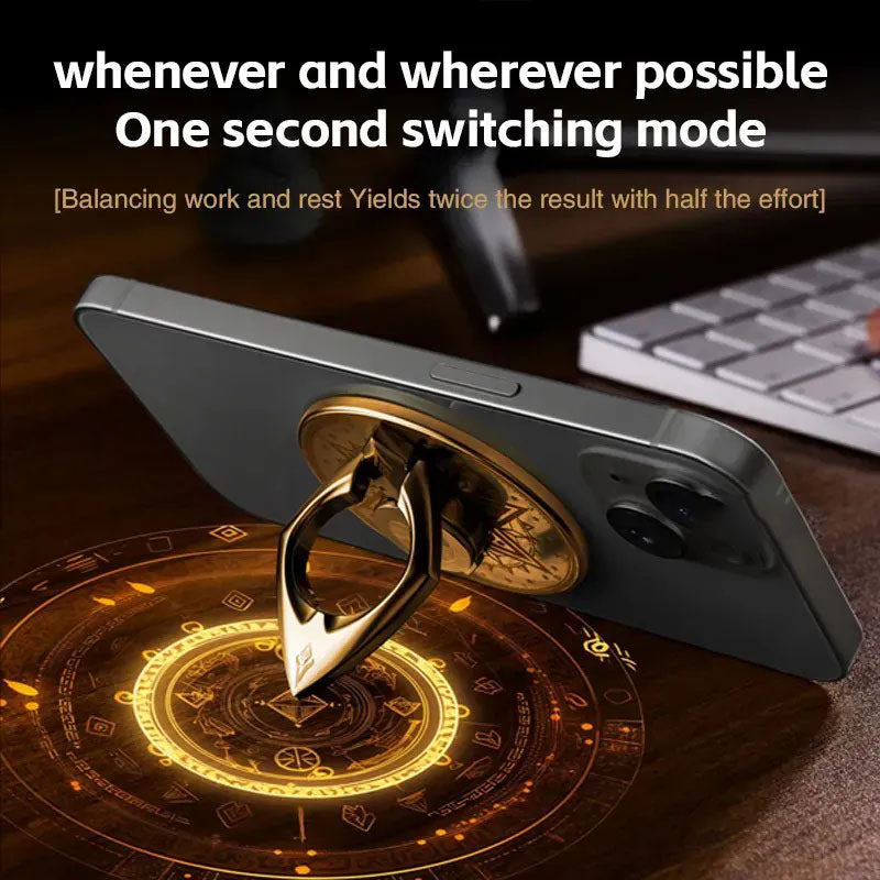 G-OUSSVE Metal Fingertip Gyroscope Magnetic Bracket