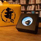 Venom Magnetic Fluid Music Rhythm Atmosphere Light Tide Play Decompression Desktop Decoration - Note: Not Bluetooth Audio