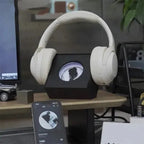 Venom Magnetic Fluid Music Rhythm Atmosphere Light Tide Play Decompression Desktop Decoration - Note: Not Bluetooth Audio