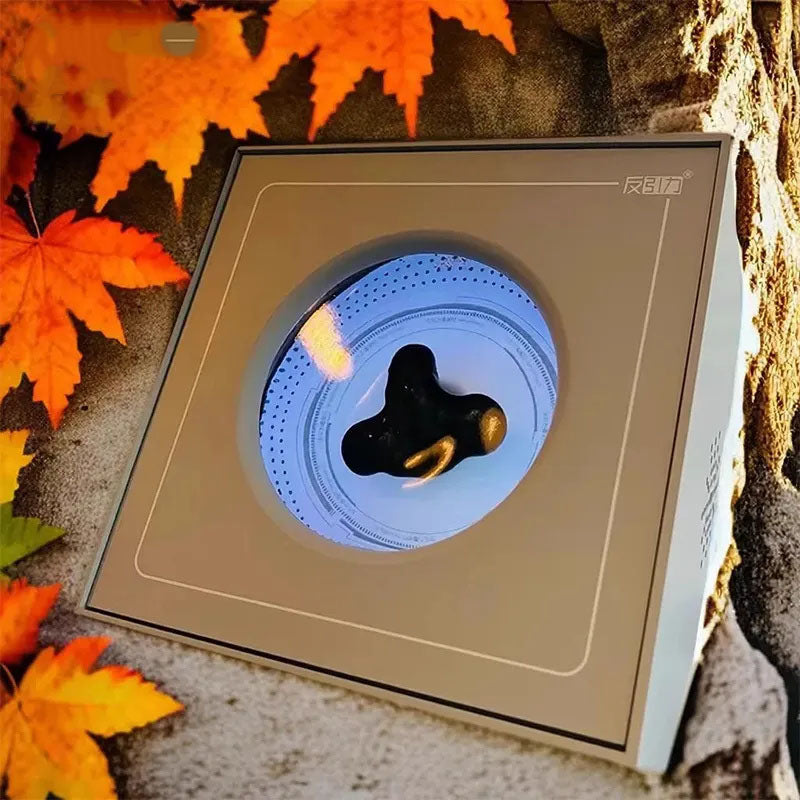 Venom Magnetic Fluid Music Rhythm Atmosphere Light Tide Play Decompression Desktop Decoration - Note: Not Bluetooth Audio