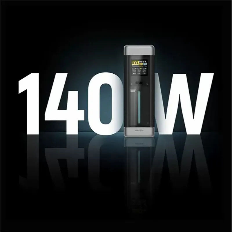 CUKTECH Power Station 20 Digital Display 25,000mAh Capacity 140W Fast Charging 210W Output Power Bank for MacBook, Xiaomi 13, and iPhone 15