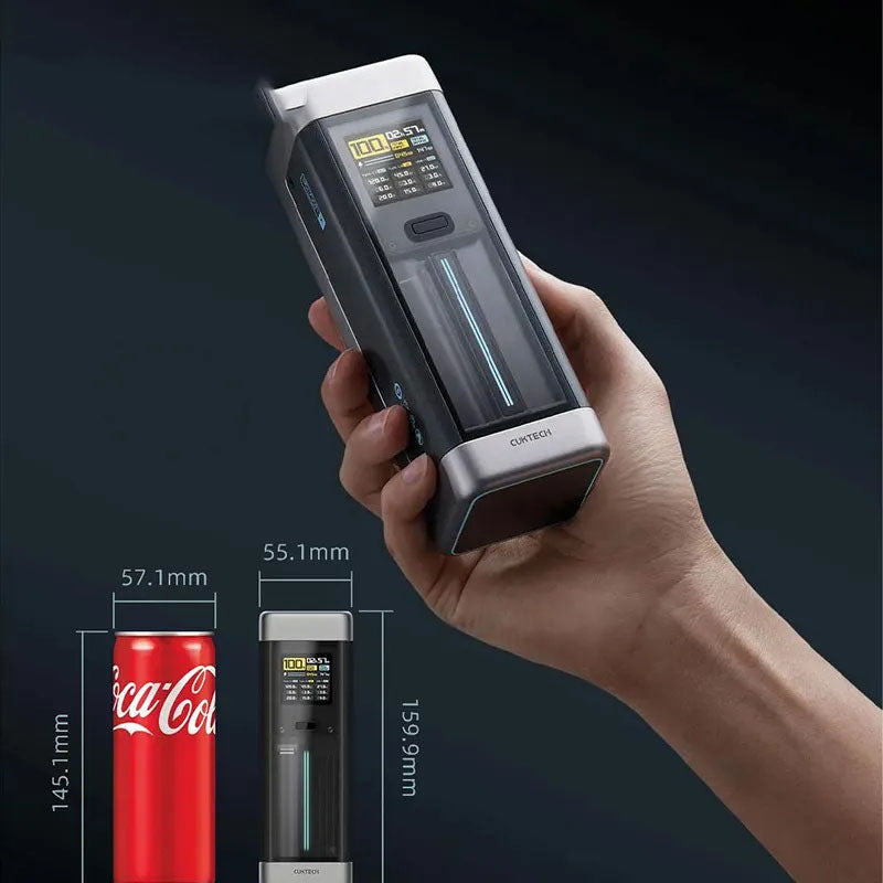 CUKTECH Power Station 20 Digital Display 25,000mAh Capacity 140W Fast Charging 210W Output Power Bank for MacBook, Xiaomi 13, and iPhone 15