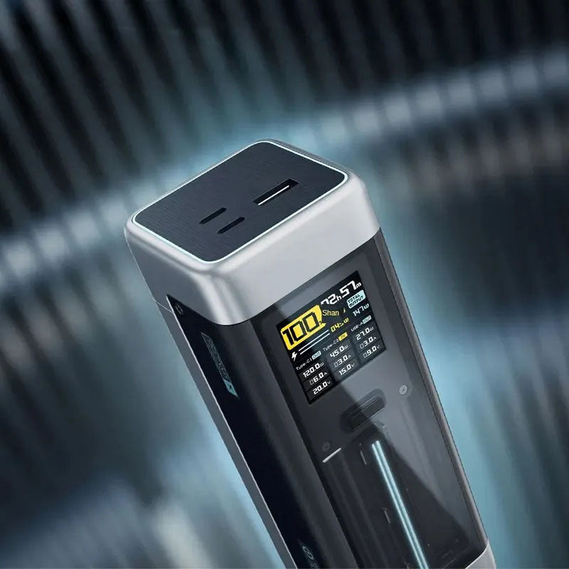 CUKTECH Power Station 20 Digital Display 25,000mAh Capacity 140W Fast Charging 210W Output Power Bank for MacBook, Xiaomi 13, and iPhone 15