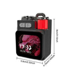 G-OUSSVE Wireless Speakers, Portable Mini Multi-function Wireless Music Player, Rechargeable Stereo Radio Speaker with Cool Light for Home Office