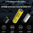 21700 Intelligent Battery System Multifunctional Outdoor Magnetic Light Power Bank