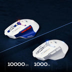 G-OUSSVE Inphic IN9 Three-mode Wireless Mouse, Wired Bluetooth, Gaming, E-sports, Office Computer, Notebook Charging Machinery