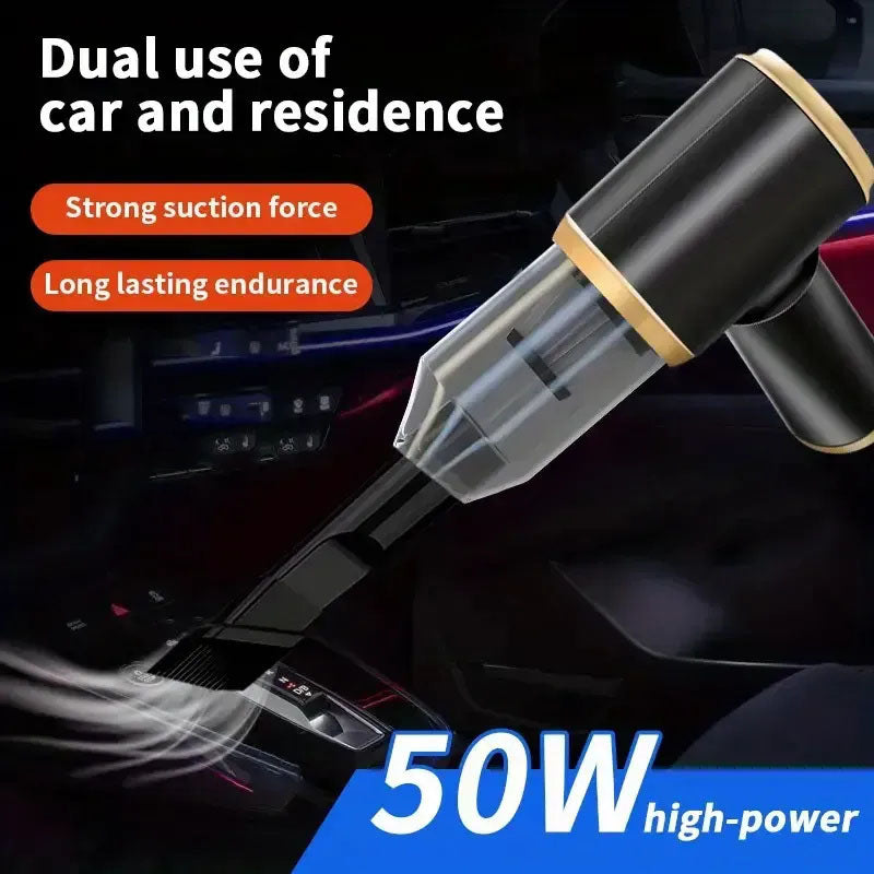 G-OUSSVE High-Power Wireless Portable Vacuum Cleaner - Cordless, Multifunctional, and Equipped with Various Accessories - Perfect for Household, Car, Office, and Outdoor Cleaning Tasks