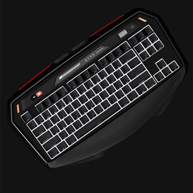 Max870 Supercar Keyboard: Mechanical Keyboard with Wired, Wireless, and Bluetooth Options for Customization, Gaming, and Office Use