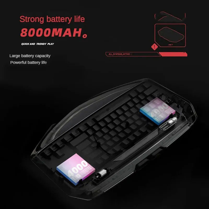 Max870 Supercar Keyboard: Mechanical Keyboard with Wired, Wireless, and Bluetooth Options for Customization, Gaming, and Office Use