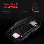 Max870 Supercar Keyboard: Mechanical Keyboard with Wired, Wireless, and Bluetooth Options for Customization, Gaming, and Office Use