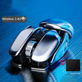 G-OUSSVE PX2 Charging Wireless Mouse with Mouse Pad, Silent and Silent Office Metal Mechanical Game, Esports Computer Laptop