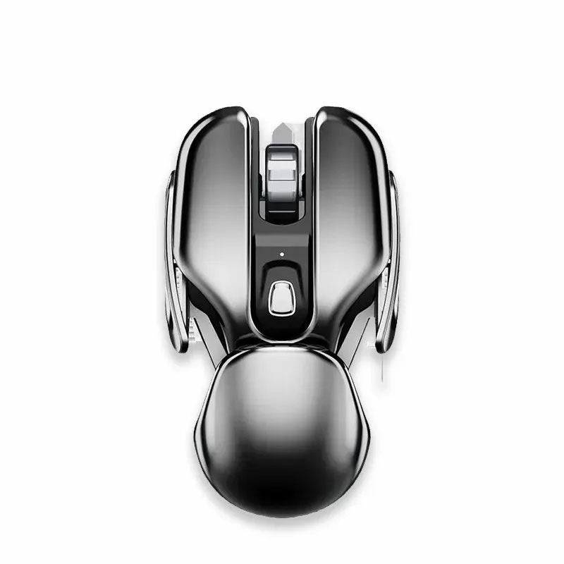 G-OUSSVE PX2 Charging Wireless Mouse with Mouse Pad, Silent and Silent Office Metal Mechanical Game, Esports Computer Laptop