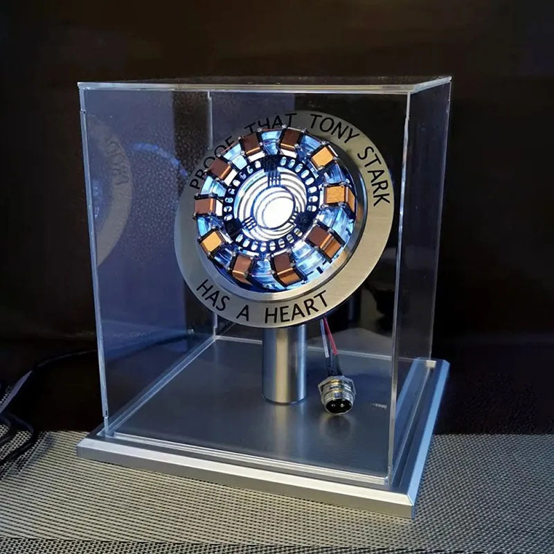 Iron Man reactor heart hand model toy light