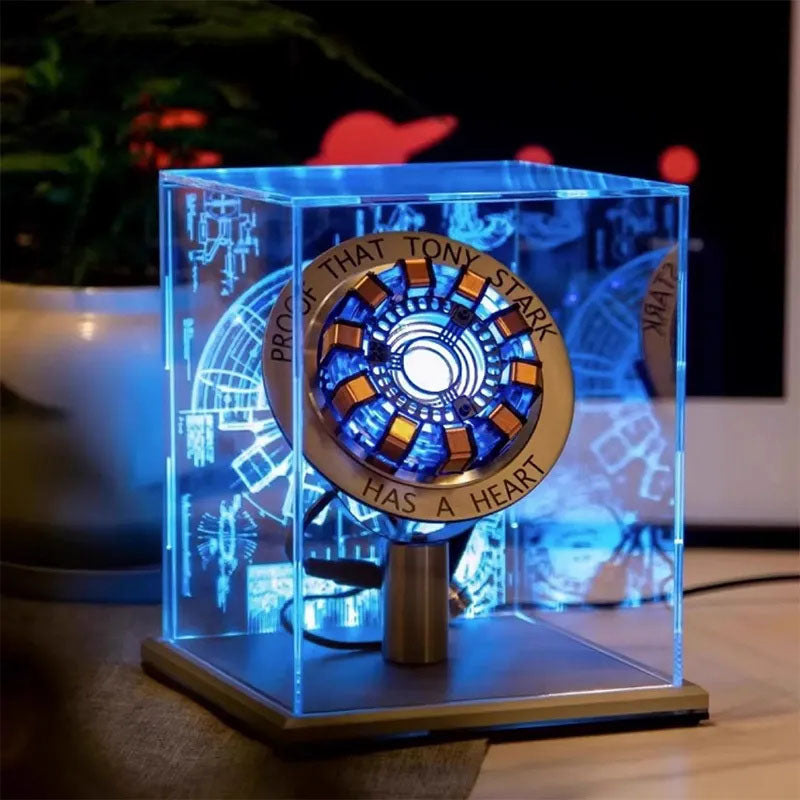 Iron Man reactor heart hand model toy light