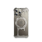 G-OUSSVE Liquid Metal Phone Case Sleek and stylish and frameless