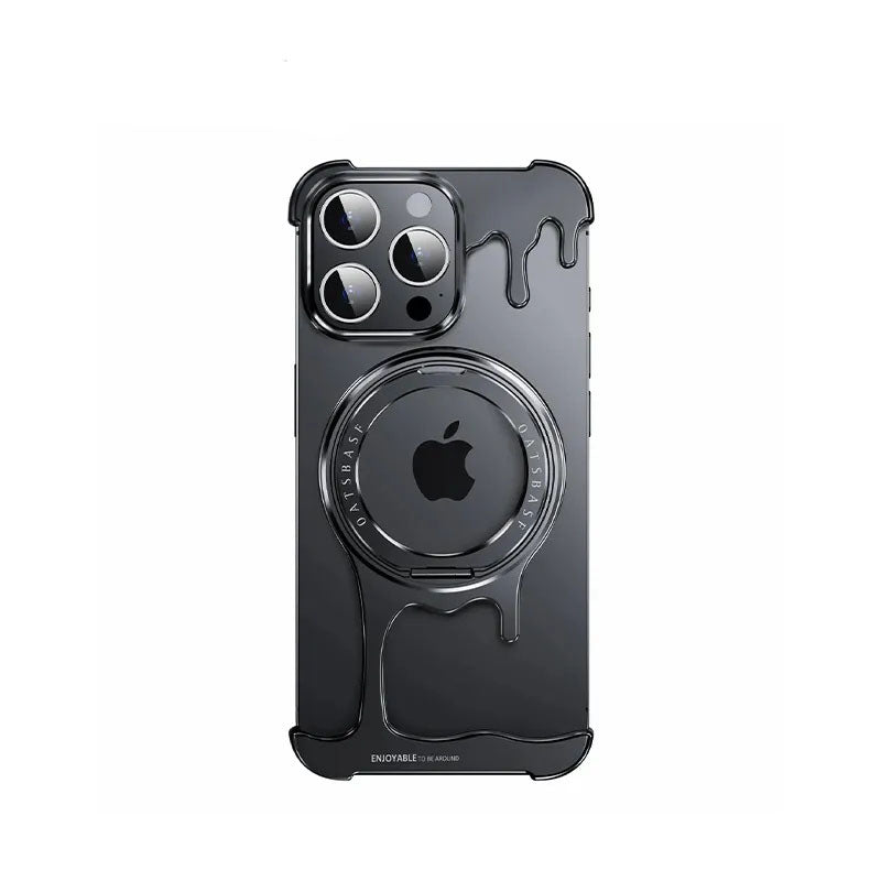 G-OUSSVE Liquid Metal Phone Case Sleek and stylish and frameless
