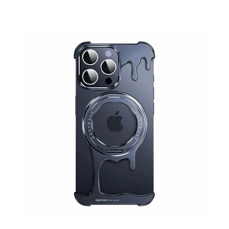 G-OUSSVE Liquid Metal Phone Case Sleek and stylish and frameless