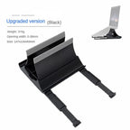 Laptop Vertical Stand, Desktop Computer Gravity Storage Rack, Vertical Holder, Cooling Support Stand, Universal Stand for Phones, iPads, Tablets, and Gaming Laptops