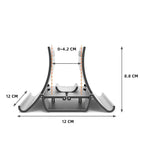 Laptop Vertical Stand, Desktop Computer Gravity Storage Rack, Vertical Holder, Cooling Support Stand, Universal Stand for Phones, iPads, Tablets, and Gaming Laptops