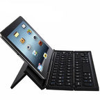 G-OUSSVE Wireless Tri-System Bluetooth Foldable Keyboard for Phones and Tablets, Mini Wireless Keyboard