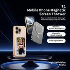 G-OUSSVE T1 Magnetic Phone Vlog Selfie Monitor Screen Display For Selfie, Live Streaming & Content Creation Compatible for IOS&Android Mobile Phone