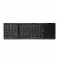 G-OUSSVE Wireless Bluetooth Three Side Flding Keyboard, Common To Apple Android System