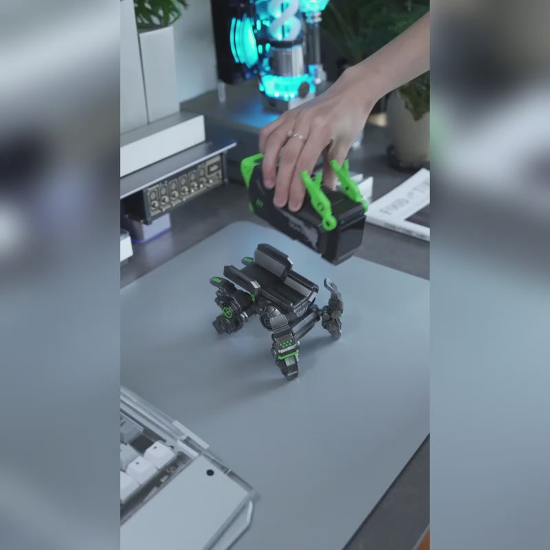 Core Generation Creative Wasteland Style Game Mecha Model Trendy Play Power Bank Figure Desktop Ornaments Cyber Gift