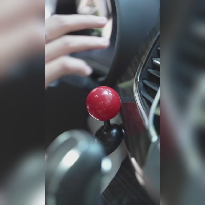One-click Start Joystick Poké Ball Car Engine Start-Stop Button Control Stick Decorative Sticker Car Accessory Suitable For Use With Car And Computer Switches