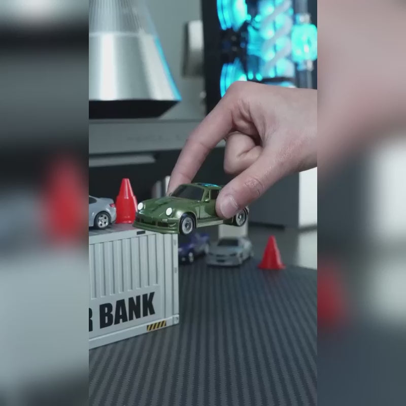 1/64 Mini Drift Car,Remote control car drifting on the desktop, USB rechargeable,Holiday or Birthday gifts for boys kids