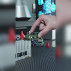 1/64 Mini Drift Car,Remote control car drifting on the desktop, USB rechargeable,Holiday or Birthday gifts for boys kids