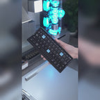 BOW Folding Bluetooth Keyboard Wireless Portable Mobile Phone Tablet Universal Portable Rechargeable