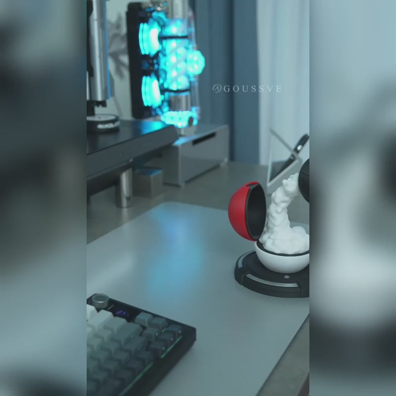 GIVBRO Humidifier for Bedroom Quiet Cool Mist Air Humidifier Desktop Decoration for Essential Oil Diffuser, Plants, Nursery