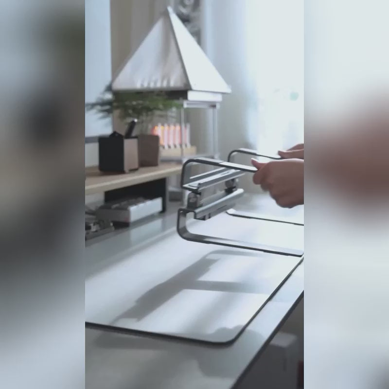 Aluminum Alloy Anti-Slip Cooling Foldable Stand for Laptops and iPad