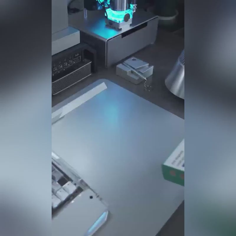 GIVBRO 3 in 1 iPhone Charging Station, MagSafe-Compatible Wireless Charger Stand Foldable Charger for iPhone 15/14, AirPods, Apple Watch