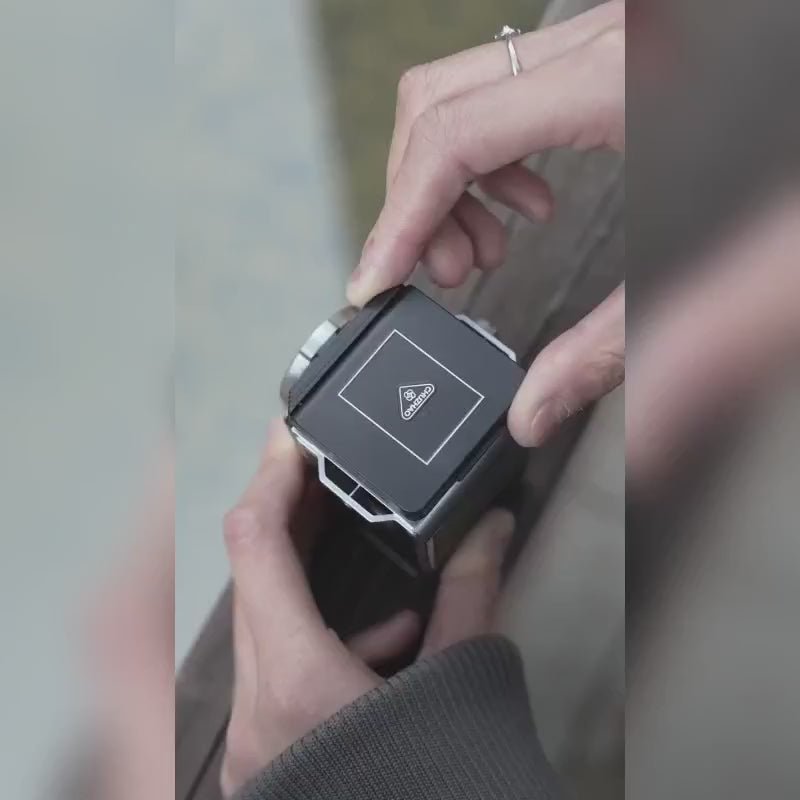 ChuZhao premium realistic twin-lens reflex digital camera, retro CCD, high-definition entry-level, compact travel camera for women