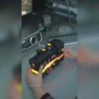 G-OUSSVE 300ML Mini Retro Train Aroma Diffuser with Remote Control & 2 Spray & Night Light Modes, Portable Aromatherapy Diffuser for Bedroom, Living Room,Office, Home Decor