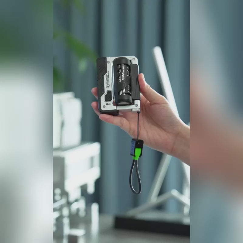 5000mAh Tactical Replaceable Battery Module Power Bank Charger – Compact and Portable